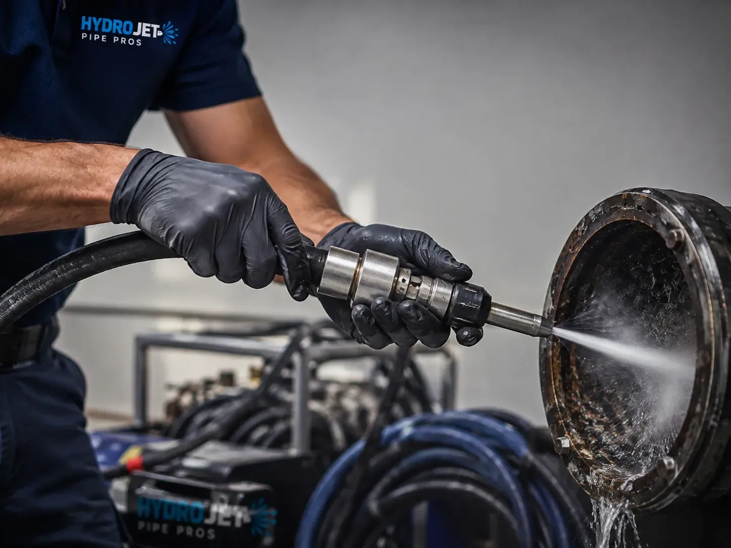 Hydro Jet Pipe Descaling in National City, MI